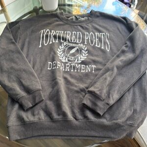 New without tags Taylor swift album cover sweatshirt Tortured Poets